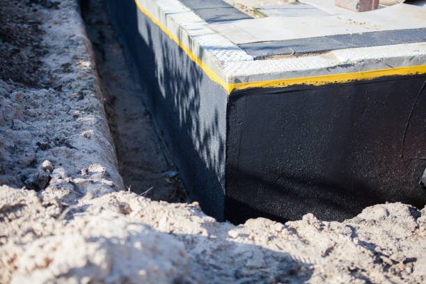 Professional Crawl Space Encapsulation technician working in Chatham, VA